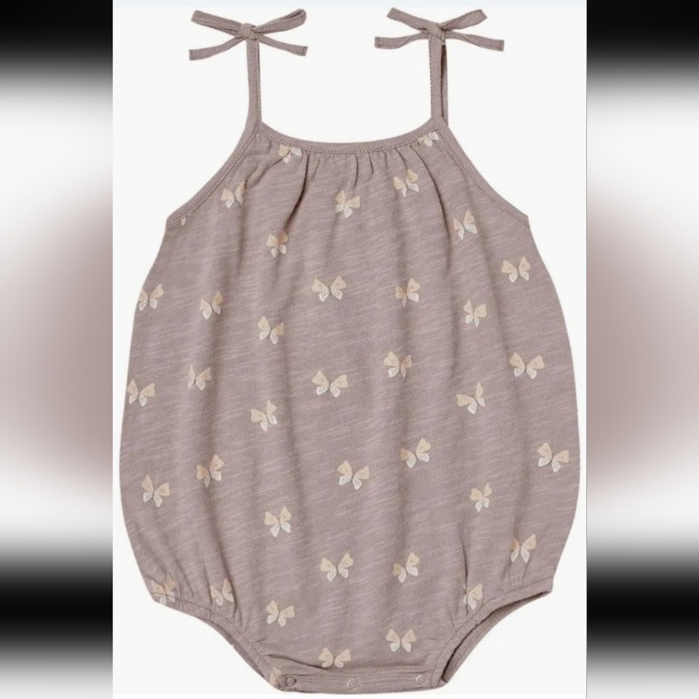 Nwt! Rylee+Cru baby girl nala butterfly bodysuit/romper
